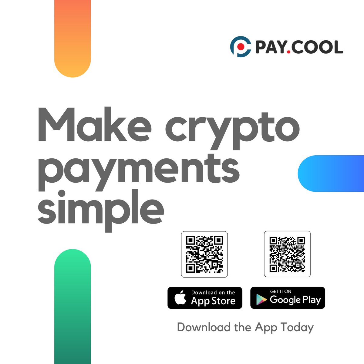 REMINDER: With Pay.Cool, you can easily send and receive payments in multiple #cryptocurrencies, anytime and anywhere! 🌎📷#CryptoPayments #CryptoAssets #Cryptocurrency #NoFees #HighEfficiency #cryptocurrency #payment