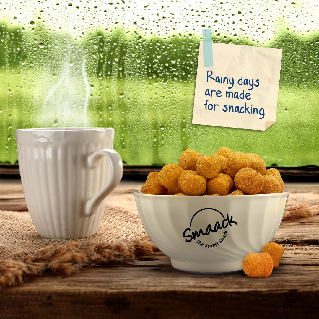 Smaack_in's tweet photo. With #Smaack, you can enjoy the goodness of wholesome ingredients while embracing the soothing rain. Indulge in our range of tasty snacks that are packed with nutrition and flavour. Grab your favorite flavour, sit back and watch the rain fall as you munch on.
#HealthySnacks https://t.co/3MxE31Ef2o