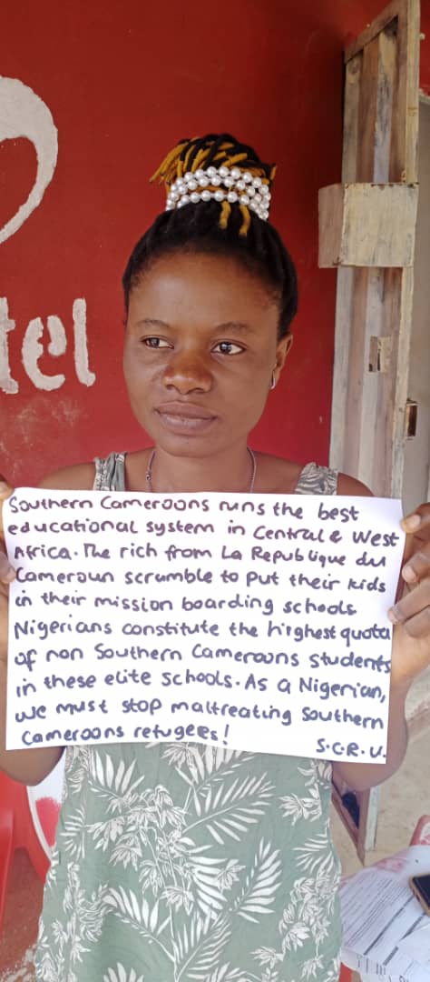 scru651's tweet photo. #End80,000+SouthernCameroonsrefugeestarvation#
#End80,000+SouthernCameroonsrefugeehumanitariancrisis#
#Negotiatedsettlementnow#
#Francegivenegotiatedsettlementachance#
#Endgenocide#
#EndAmbazoniaWarofIndependence# https://t.co/v2AQedKuoz