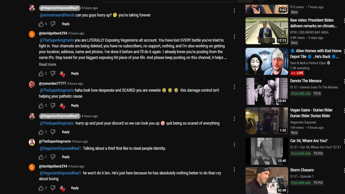 ExposedVeganism's tweet photo. @TeamYouTube https://t.co/Nz0U8hy6Ut