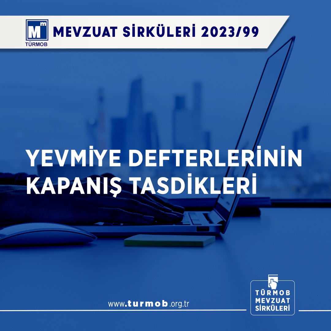 turmob's tweet photo. 2023/99 Sayılı TÜRMOB Mevzuat Sirküleri 👉… https://t.co/SmG98zMTiX

#türmob https://t.co/R2PDYRTUg1