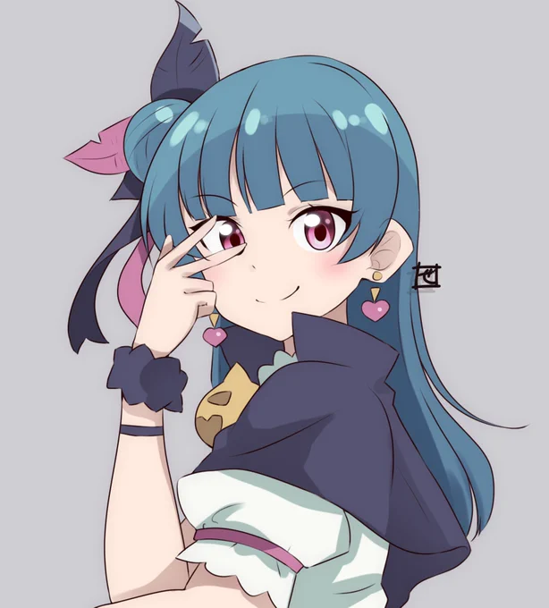 善k…ヨハネ落書きアニメっぽく塗ってみた(゜ω゜) 放送楽しみです #yohane