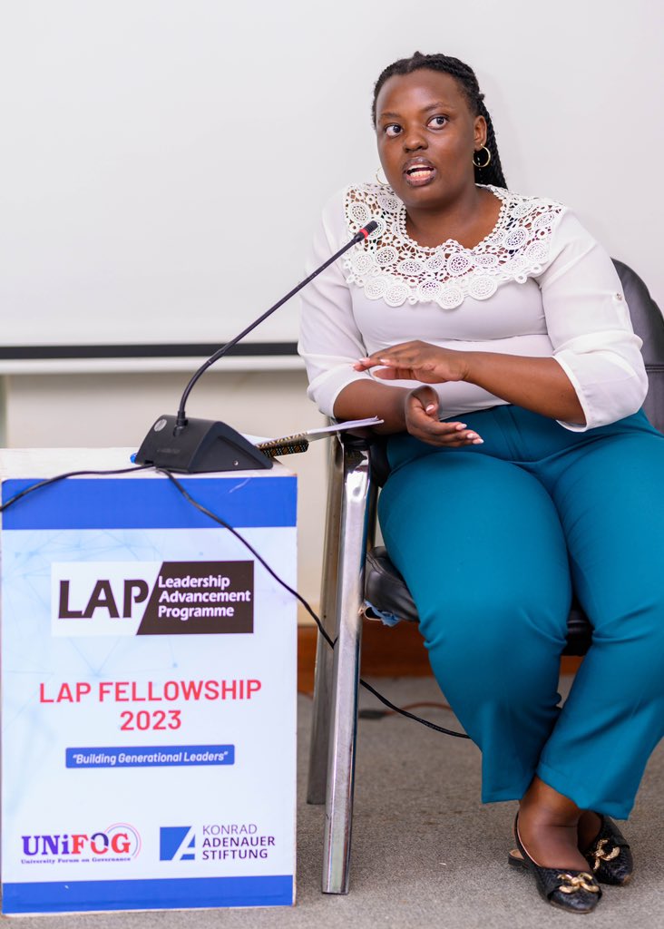 AlysonPraiseN's tweet photo. I can’t wait to start learning from @unifogUg and @KasUganda . I am immensely excited to be apart of this year’s Leadership Advancement Program cohort. Thankyou for this opportunity where I will learn to shape my ideologies on governance and administration. https://t.co/69QTqQaWbR