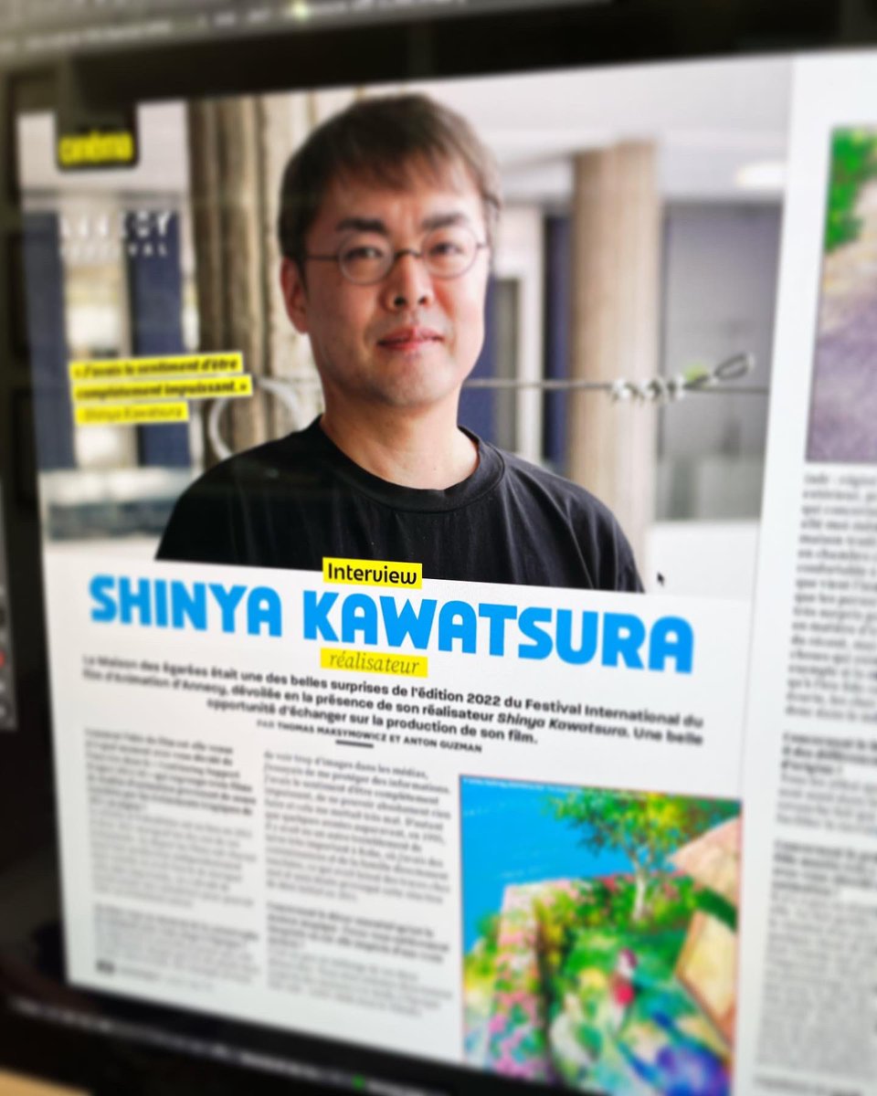 Preview Coyote Mag 96… 
Interview Shinya Kawatsura le réalisateur du film La maison des égarés à découvrir dans le prochain numéro ! Le film sortira la semaine prochaine dans les salles en France !
#lamaisondesegarees #coyotemag