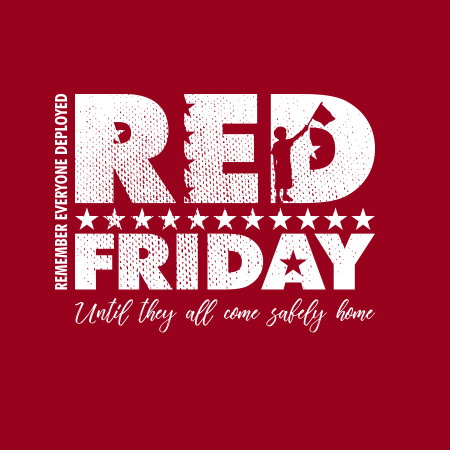 Good morning patriots!
#REDFriday