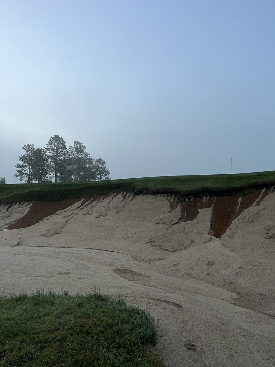 Course will be closed today. Over another inch of rain yesterday afternoon. The crew will be spending most of the day repairing bunkers, cart paths and walk paths while we are closed.