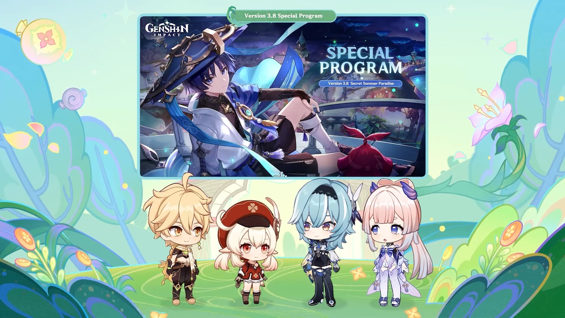 código da live da 3.8 do genshin lembre-se de resgatar ainda hoje