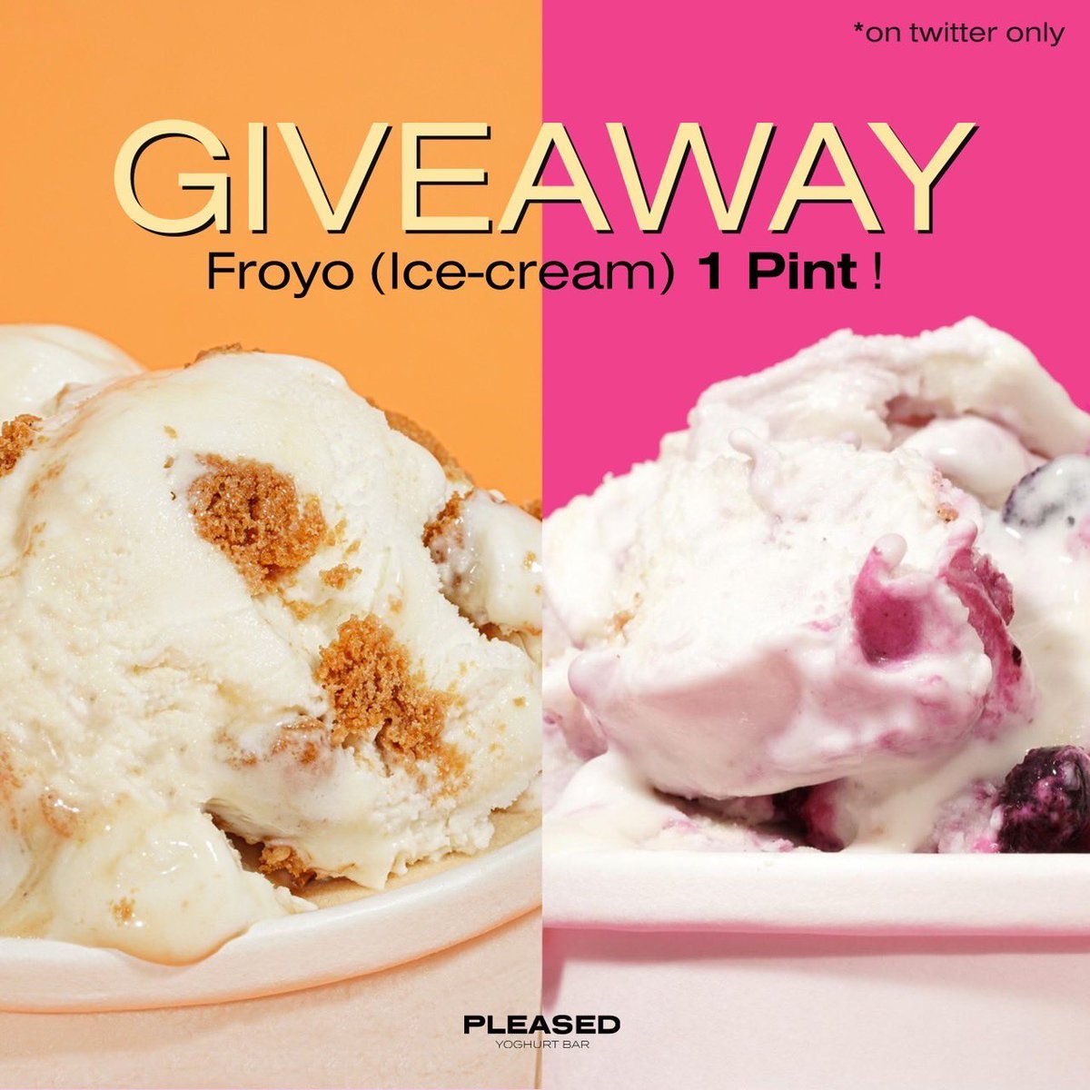 pleasedyoghurt's tweet photo. #แจกฟรี GIVEAWAY🍨🩷
กิจกรรมมาอีกรอบแล้วค้าบบบ เเจกเลยไอติม froyo จำนวน 1 ถ้วยใหญ่ไซส์จัดเต็มม (มูลค่า 350.-) 3 รางวัล ให้ได้ชิมฟรีไม่เสียสักบาท🥳

น้องโฟรโยเป็นไอติมกรีกโยเกิร์ตโฮมเมดจากพลีส มิกซ์คู่กับซอสบลูเบอร์รี่โฮมเมด หรือคาราเมลบิสคอฟหอมฉ่ำ🫠✨ พร้อมท้อปปิ้งให้เยอะม้ากกก https://t.co/6YCoX8vLen
