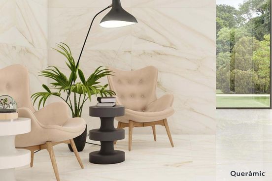 queramic's tweet image. La serie Dozza recrea la belleza del mármol Carrara y Calacata pulido sobre porcelánico con inyección digital.  💫✨

¿Estás listo para añadir un toque de elegancia? 

¡No esperes más y hazte con la serie Dozza Pulido de Tau Cerámica! 

#Decoración #DiseñoDeInteriores