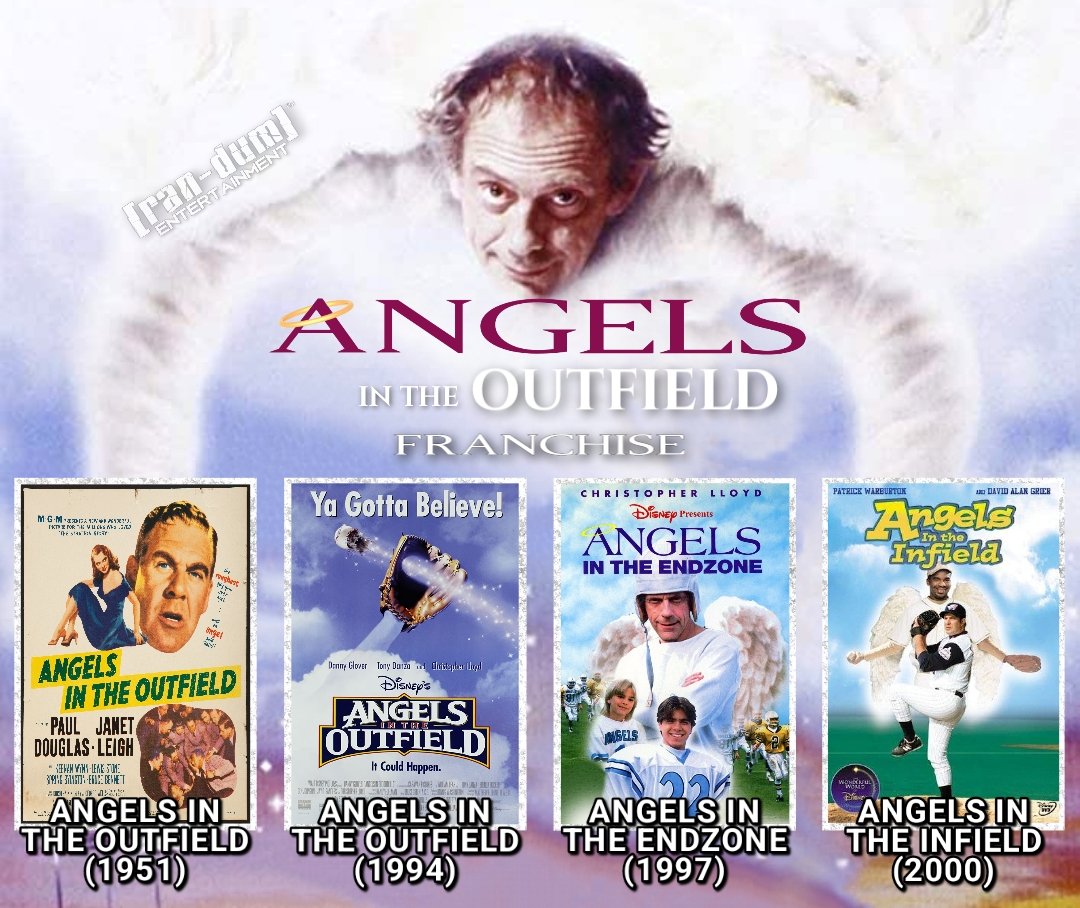 randumTwit's tweet photo. The ANGELS IN THE OUTFIELD Franchise

#AnglesInTheOutfield #AngelsInTheEndzone #AngelsInTheInfield #ChristopherLloyd #DannyGlover #JosephGordonLevitt #TomyDanza #MatthewMcConaughey #AdrienBrody #JanetLeigh #DavidAlanGrier #PatrickWarburton  #Disney #randumENT #randumEntertainment https://t.co/fIXcvpScJN