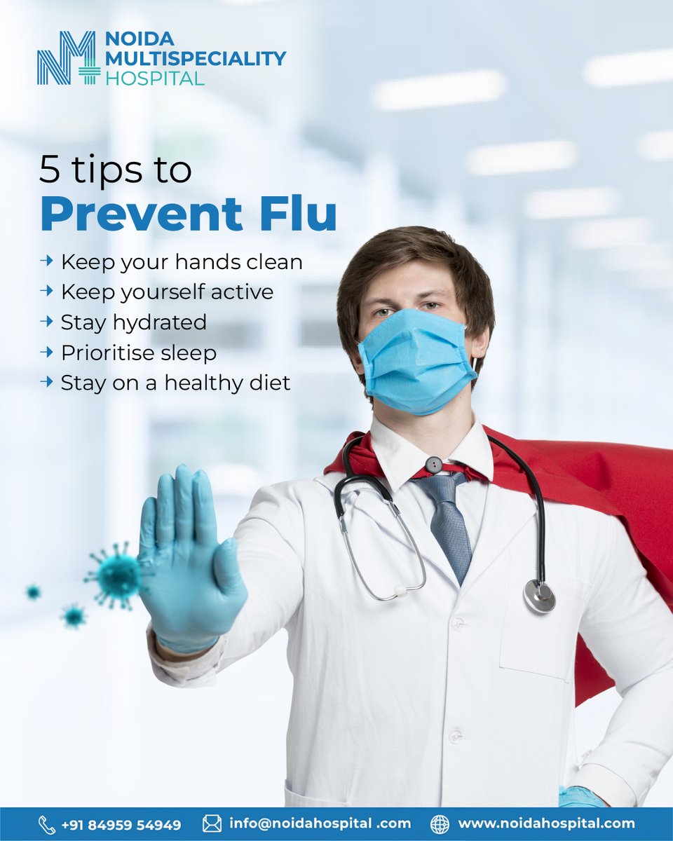 Prevent flu by following these tips.

Already caught the flu?

Don’t let the flu kill the charm of Spring.

Get in touch with our experts and get well soon: noidahospital.com