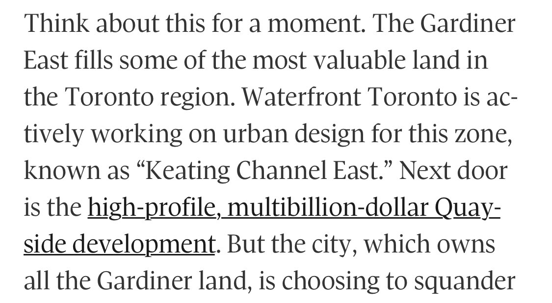 Alex Bozikovic on Twitter "Toronto wants to waste some of the most