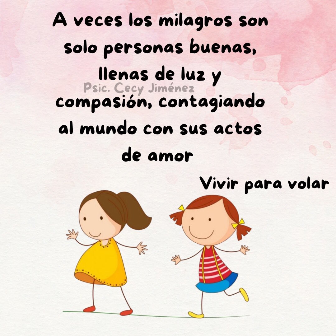 VolarVivir's tweet photo. A veces los milagros son solo personas buenas, llenas de luz y compasión, contagiando al mundo con sus actos de amor. https://t.co/OBOWcdzbaI