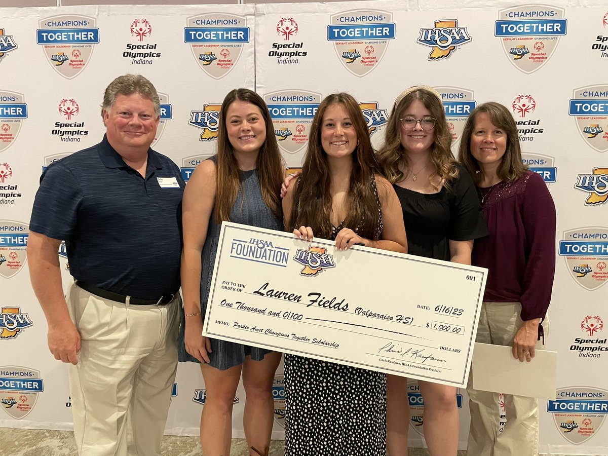 Valpo Unified (@valpounified) on Twitter photo Lots happened at the annual <a href="/ChampsTogether/">Champions Together</a> luncheon, Nik accepted 2022-23 banner award, Coach Albers was recognized for leading the Bocce team to a state championship, Lauren received the <a href="/IHSAA1/">IHSAA</a> Foundation Parker Amet scholarship
<a href="/AthleticsValpo/">Valparaiso Athletics</a> <a href="/ValpoHS411/">Viking Info</a> <a href="/UnifiedCoaches/">Unified Coaches Association of Indiana</a> Lots happened at the annual <a href="/ChampsTogether/">Champions Together</a> luncheon, Nik accepted 2022-23 banner award, Coach Albers was recognized for leading the Bocce team to a state championship, Lauren received the <a href="/IHSAA1/">IHSAA</a> Foundation Parker Amet scholarship
<a href="/AthleticsValpo/">Valparaiso Athletics</a> <a href="/ValpoHS411/">Viking Info</a> <a href="/UnifiedCoaches/">Unified Coaches Association of Indiana</a>