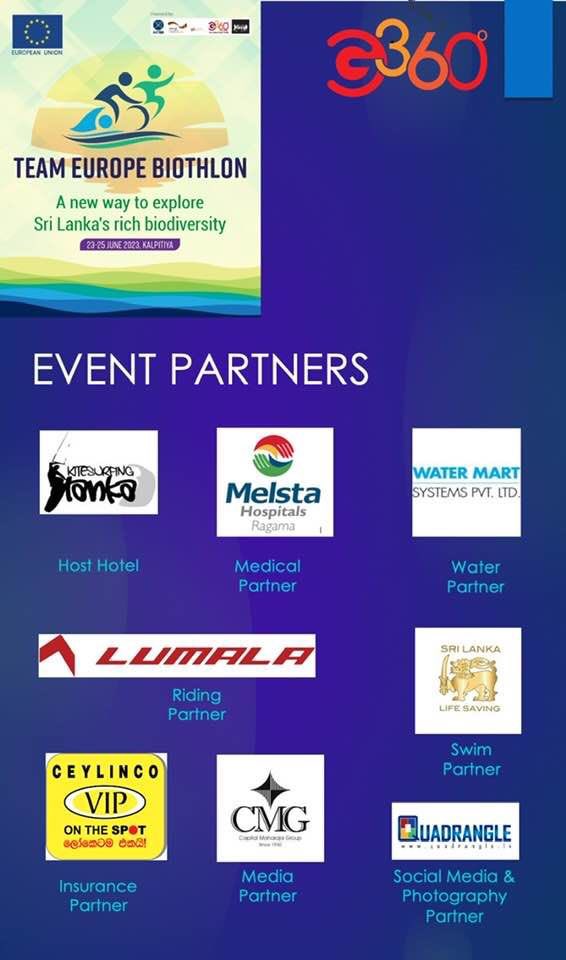 Kitesurfing Lanka is proud to host Team Europe Biothlon 2023 with European Union in Sri Lanka. Grateful to be part of this amazing initiative. follow us as we explore Sri Lanka's rich biodiversity through sport!

#TeamEurope #EUinSriLanka #SustainableTourism #Biodiversity