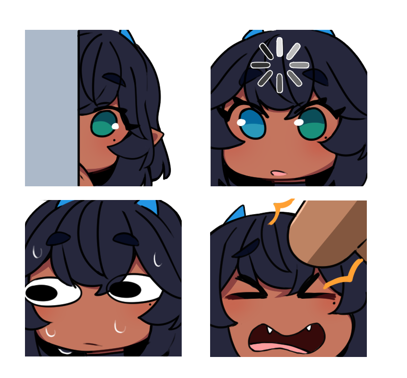 「I went from not wanting to draw emotes t」|Saaneのイラスト