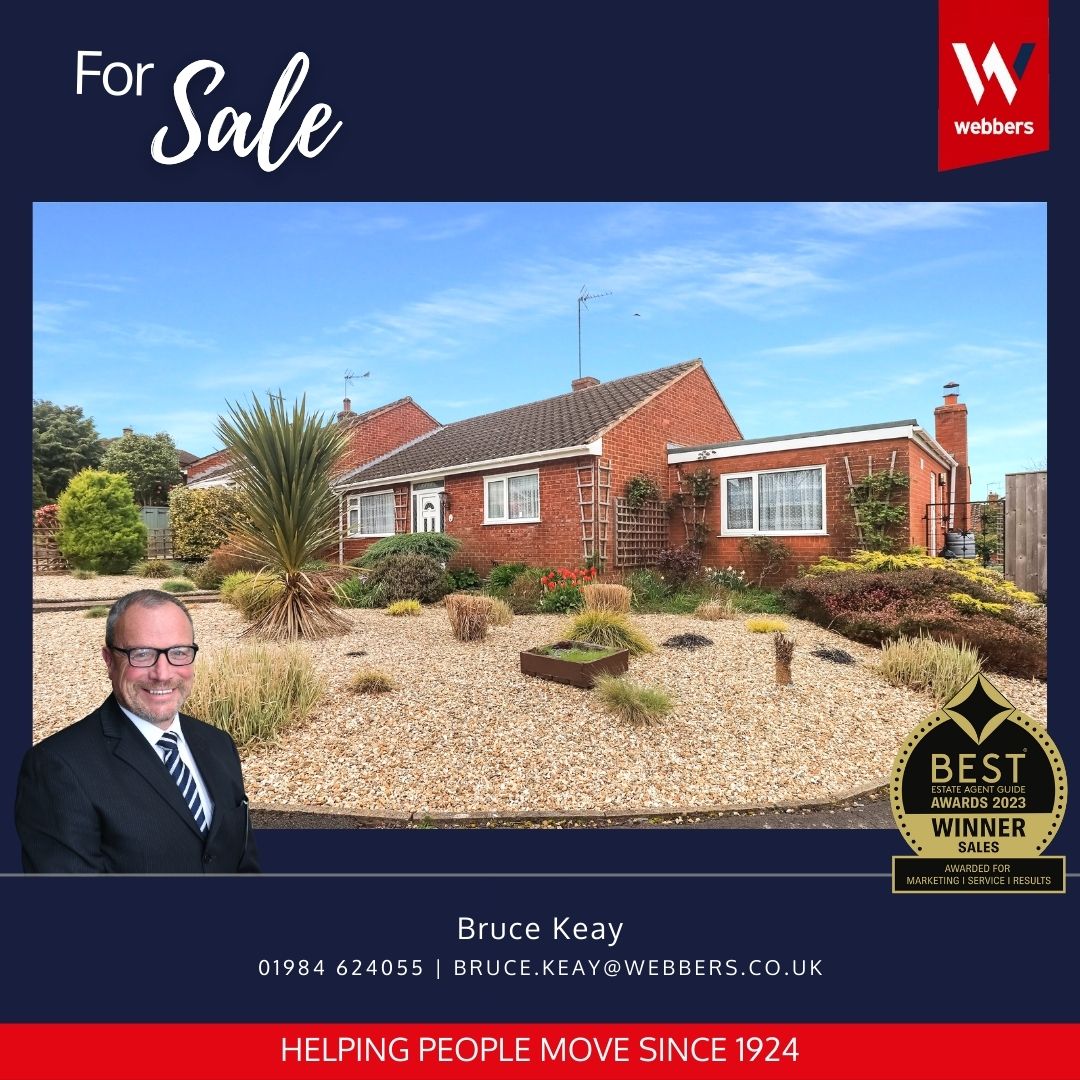 Gardens with Views🌷

An extended corner plot 3 bed bungalow with garage & conservatory. No onward chain.
EPC D | CTax C | Freehold

📍Wiveliscombe 💷 Guide Price £330,000

📞 01984 624055

🌐 ow.ly/Feze50OVt7x

#WebbersEstateAgents #ProudGuildMember #FeefoTrusted