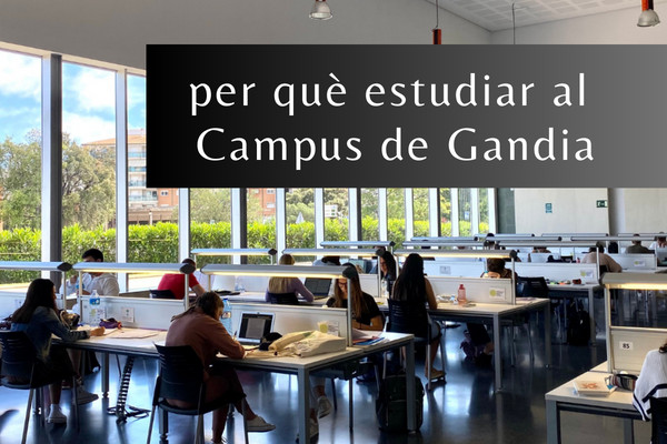 BibCraiGandia's tweet photo. 🔴Per moltes raons vine a estudiar i viure @UPVCampusGandia 
🔴Descobreix l'oferta acadèmica: graus, màsters i doctorat 
🔴En el Campus de Gandia de la @UPV  ho tens tot
👉https://t.co/uMjVWc0FMT https://t.co/Ap9P3a8AOH