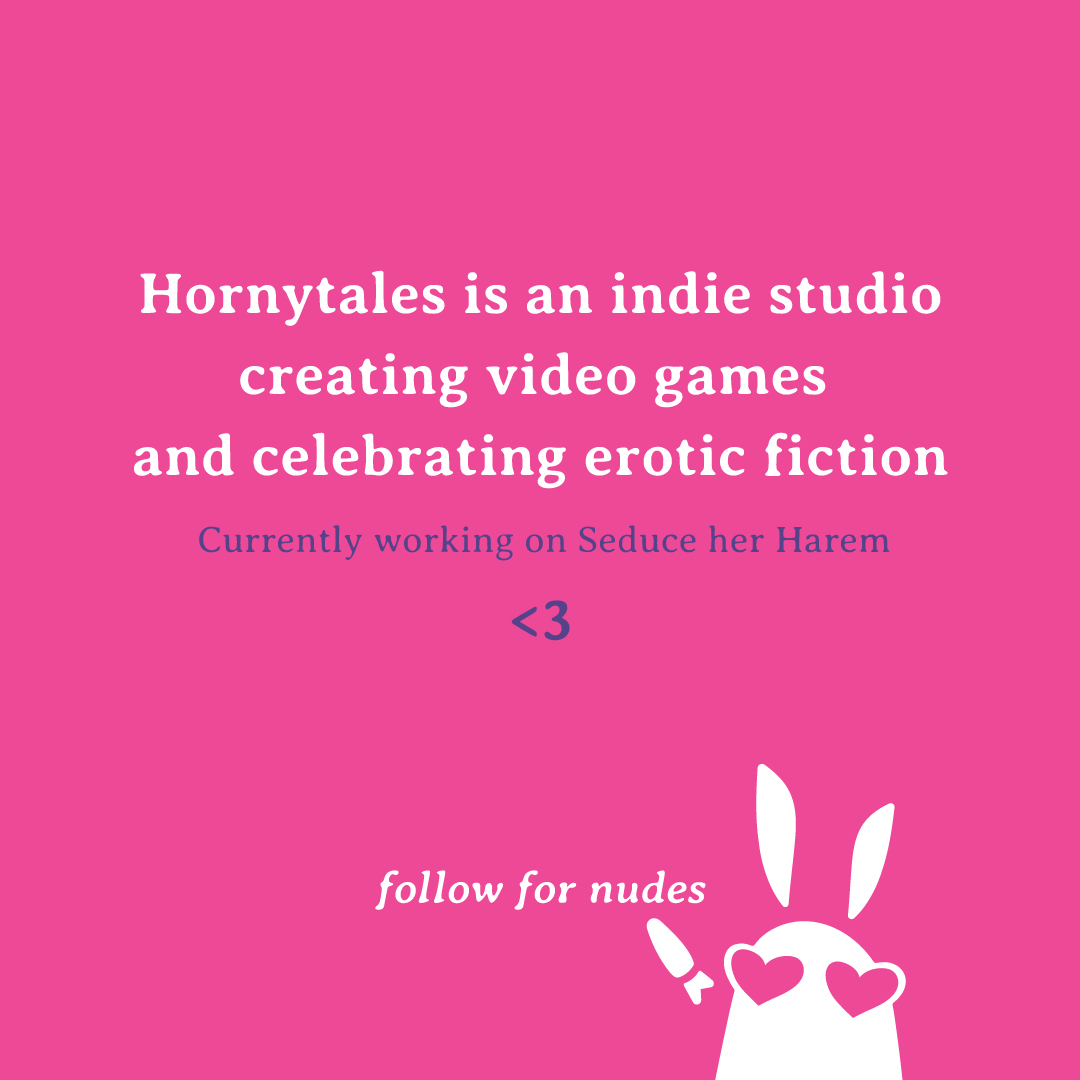 HornytalesGames's tweet photo. We are horn-… ehm, happy to announce ~Seduce her Harem~!
A polyamorous erotic otome visual novel, filled with gorgeous magical creatures and a revenge scheme 😈
#reverseharem #indiegamedev #erogames #eroticfiction #indievideogames #vn #eroticromance #romancegame #datingsim https://t.co/69l0T3M3hm