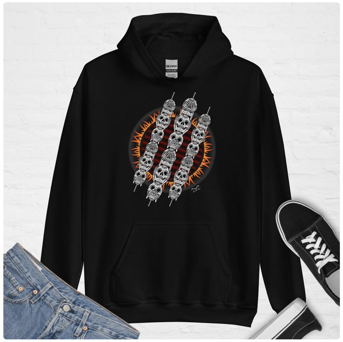 StormseyeDesign's tweet image. Skull Skewers BBQ Shirt - awesome gift for the King or Queen of the grill.  I'm not weird - you're weird... :D etsy.com/uk/shop/Storms…
#lovetocreate #supporthandmadegoods 
 #tshirtdesign #EtsySeller #originalart