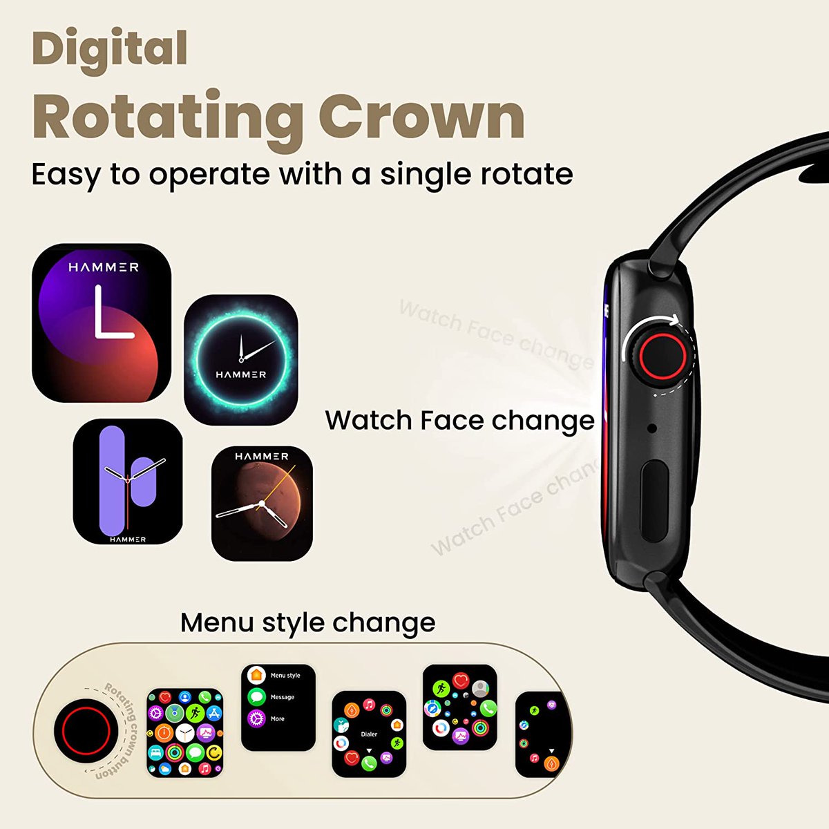 MindYourDeal's tweet photo. Rs 1,399 (72% off) on Hammer Ace 3.0 Bluetooth Calling Smart Watch
Deal (Affiliate)- https://t.co/FrScvGZfpI
#deal #sale #discount #offer #hammerace3 #hammer #noise #fireboltt #smartwatch #tech #gadget #wearables #fashioN #fitness #fitnessband #btcalling https://t.co/m3vmiKz32R