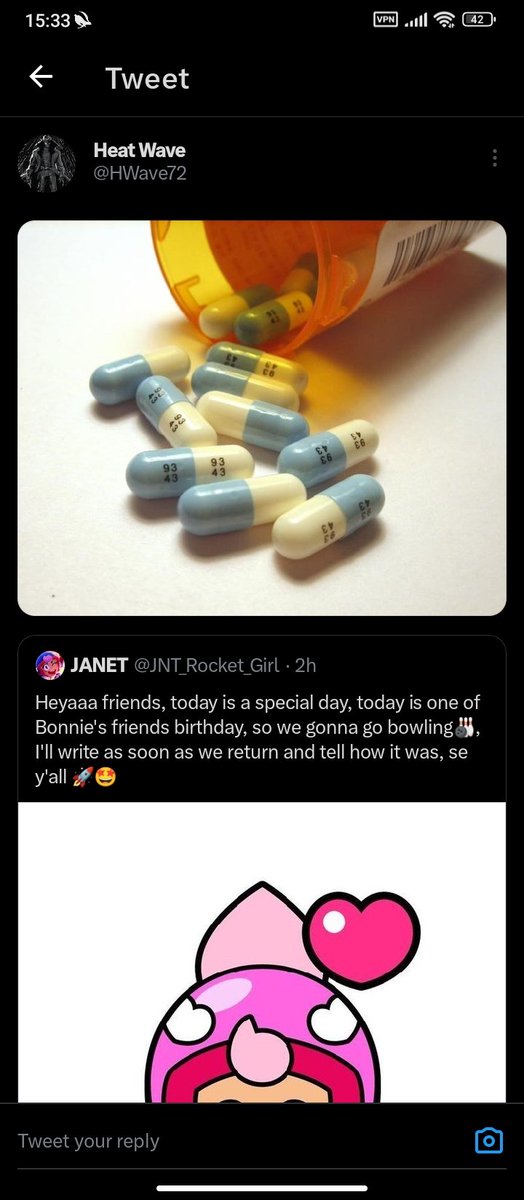 //idk what's are those pill, but without doctor promission I won't take them...