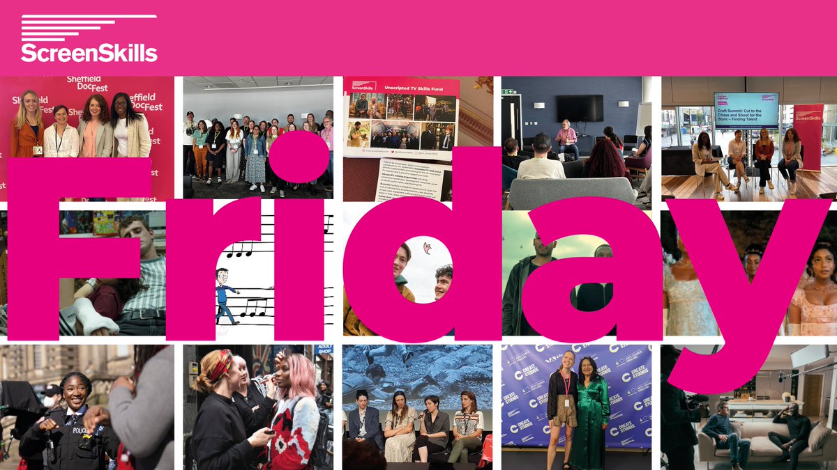 UKScreenSkills's tweet image. 📣It&apos;s Friday, which means it&apos;s time for our weekly round-up of ScreenSkills and industry news and events!     

⬇️Keep reading to hear the latest updates including the launch of our new #SkillsChecklists, #SheffDocFest2023 and more...