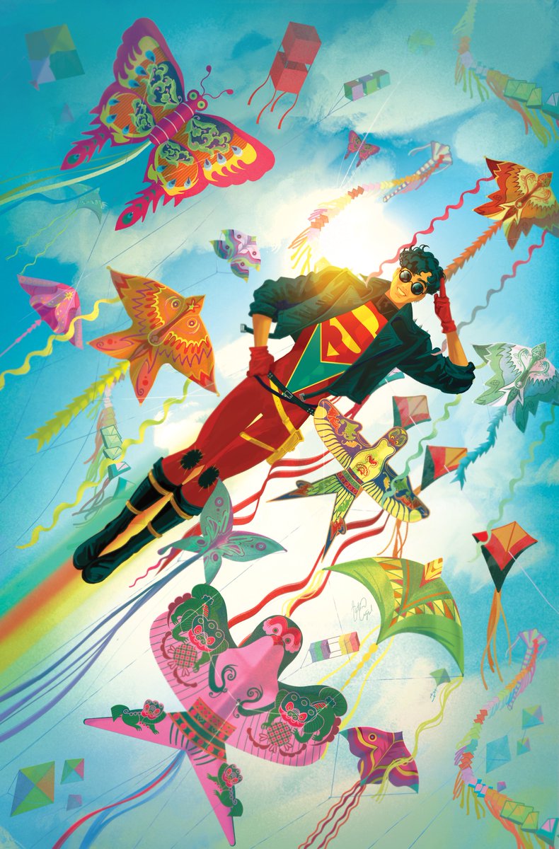 My variant cover for Superboy: Man of Tomorrow #6 !!
