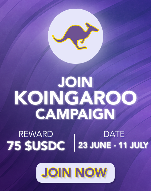midle_official's tweet photo. 🌟 Koingaroo Campaign on Midle! 🎉

📅 June 23 - July 11

To participate:
1️⃣ Follow @usekoingaroo 's social media accounts.
2️⃣ Follow Midle's social media accounts.
3️⃣ Sign up for Koingaroo and share your account on Midle's Discord server.
4️⃣ Solve the Koingaroo quiz.
5️⃣ Sign up for and earn at least 3000 points.
6️⃣ Complete the additional tasks provided on the campaign page.

A total of 75 USDT will be shared among 15 lucky users. Don't miss this opportunity to win! 💰

Join the Koingaroo Special Campaign now and don't miss out on this opportunity! 🎉
