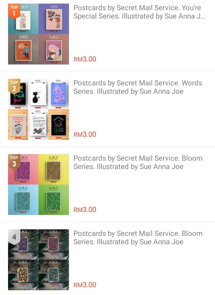 Hi, not looking for a partner just people who might be interested in my art

I sell:
- 10 of my illustrations made into colouring sheets at RM15
- Artsy postcards to send to your loved ones at RM3
- Art is my full-time job as well as being a wife and mother of 2 boys
- Link 👇🏻
