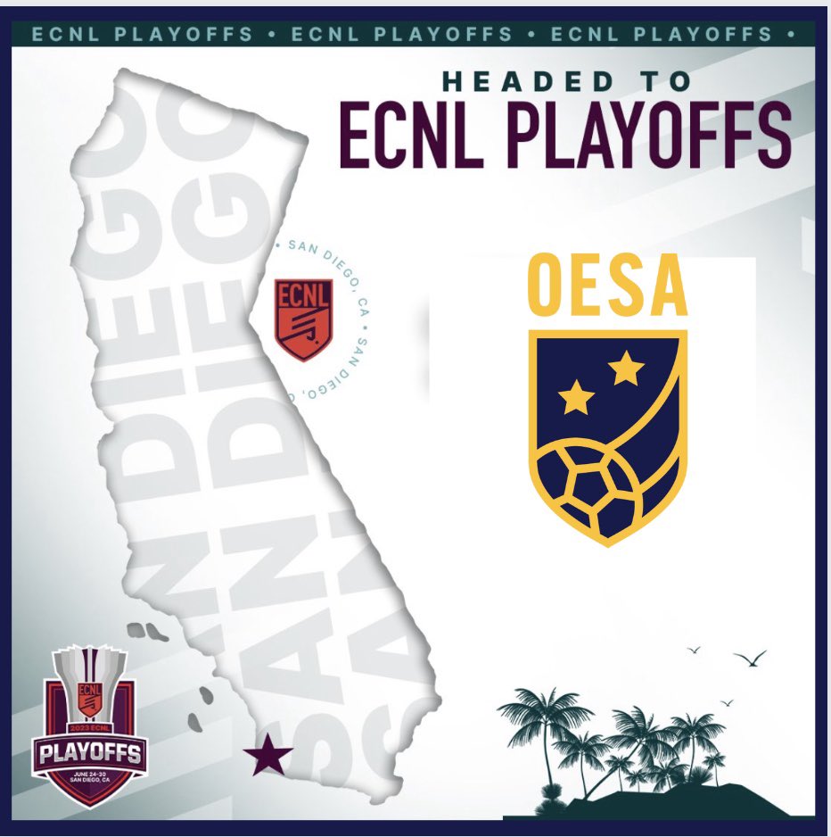 ohioelite's tweet photo. Safe travels and good luck to our 2007G ECNL Team and our 2006G ECNL Team!  Both teams will be competing in the ECNL Playoffs in San Diego, CA. https://t.co/lYlxyaxvqy