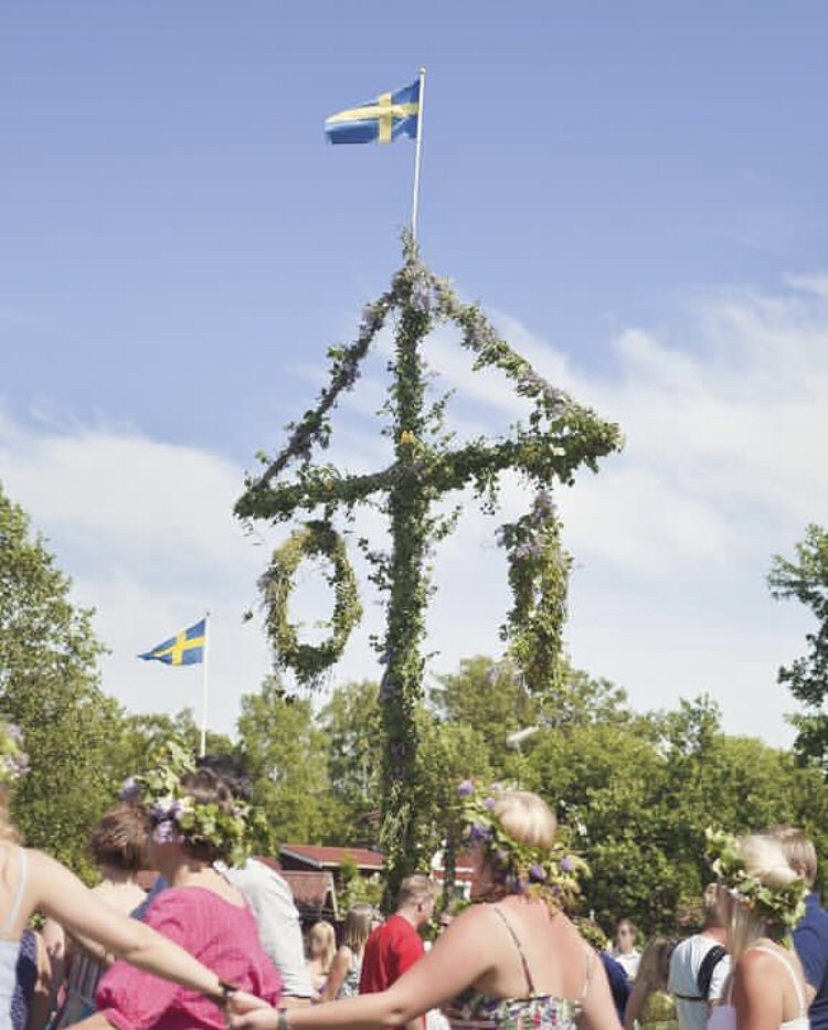 İsveç’te #Midsommar 2023 kutlamaları başladı 🌱