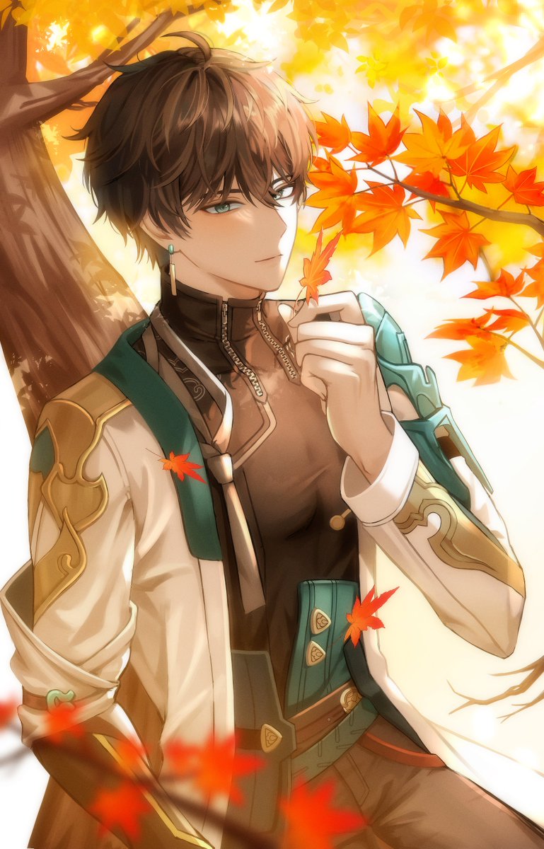 ARIN__art's tweet photo. 단풍 단항🍁
#HonkaiStarRail  #스타레일 #danheng https://t.co/VZBS4SKHDX