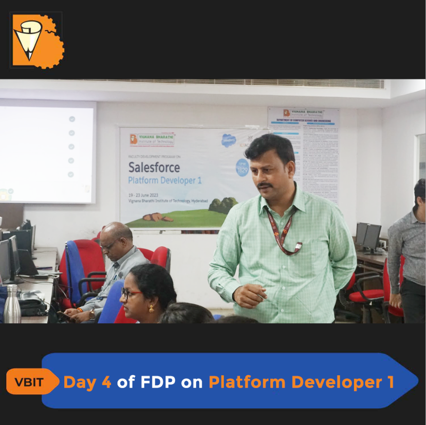 VBITHYD's tweet image. Day 4 holds the promise of new horizons as we delve deeper into the realm of platform development. Join us for captivating sessions led by industry experts share their insights on emerging technologies.

Visit us:🌐vbithyd.ac.in

#VBIT #PlatformDeveloper #Workshop