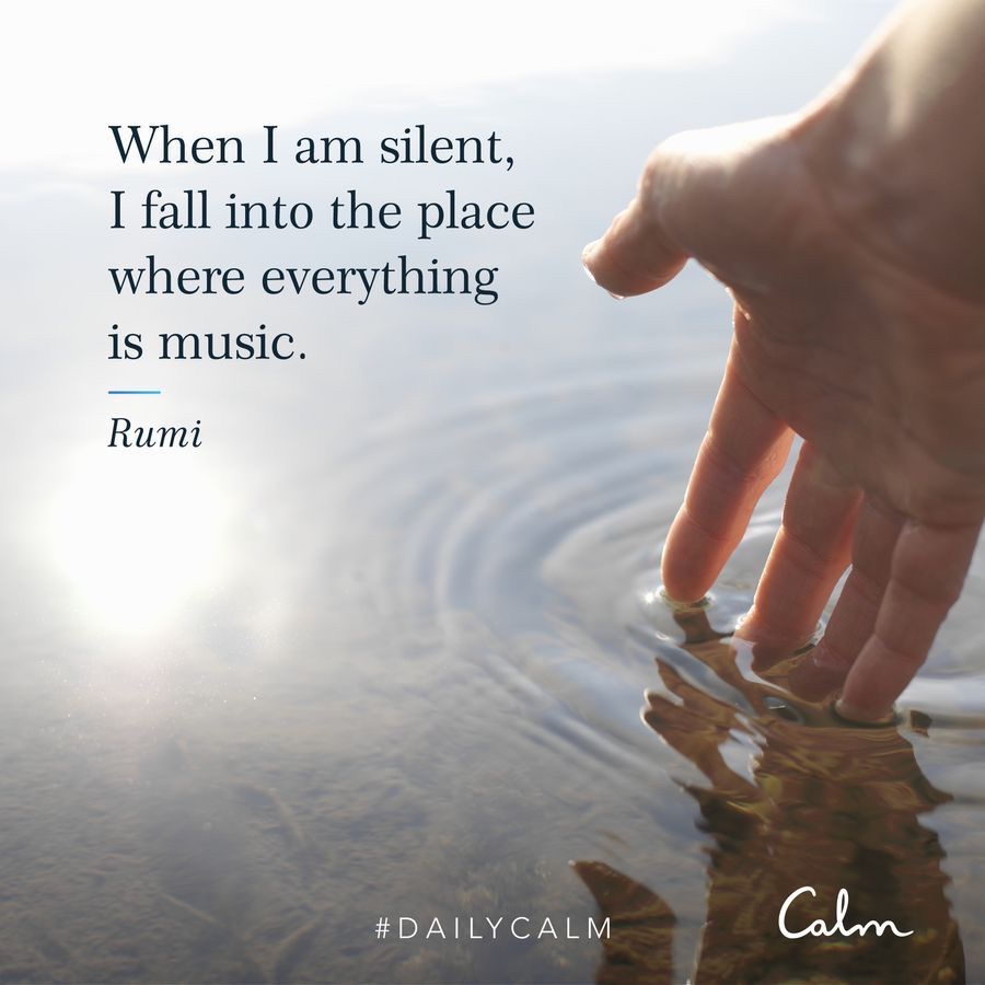 Feel, hear and see: it is a good idea to stay present. #meditation #mindfulness #dailycalm @calm #GladMidsommar