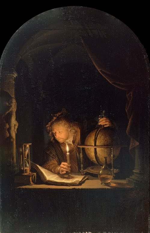 実写『リトル・マーメイド』で多くの人が気になってるであろう、『パート・オブ・ユア・ワールド』のシーンで登場した絵画は1655年ヘラルト・ドウ作の『ロウソクの灯りに照らされる占星術師』という絵画です。後にアリエルが星座に詳しいというのはあの資料からという伏線が繋がっていていいですよね。