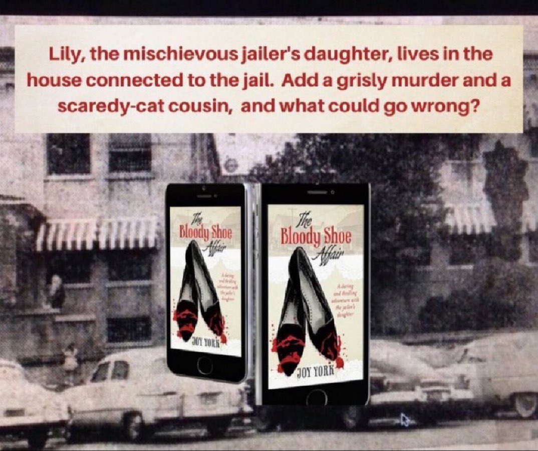 Amazon Review: “Not since reading Nancy Drew Mysteries have I experienced such fun following two teenage sleuths on an escapade.”⭐️⭐️⭐️⭐️⭐️
#YA #SouthernMystery #1960s 
The county jailer’s teenage daughter thinks he’s innocent of murdering his wife and intends to prove it. With