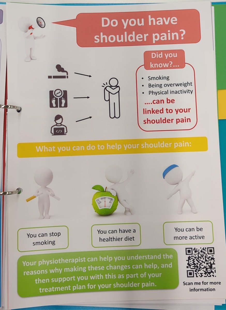 Thrilled to be involved in the COMBINED study which explores how physios can support patients make good lifestyle choices to help manage their shoulder pain 👌 @julie_bury @ChrisLittlew00d @staceylalande @JBeth_Physio @Airedaleahps #research #physioresearch #shoulderpain