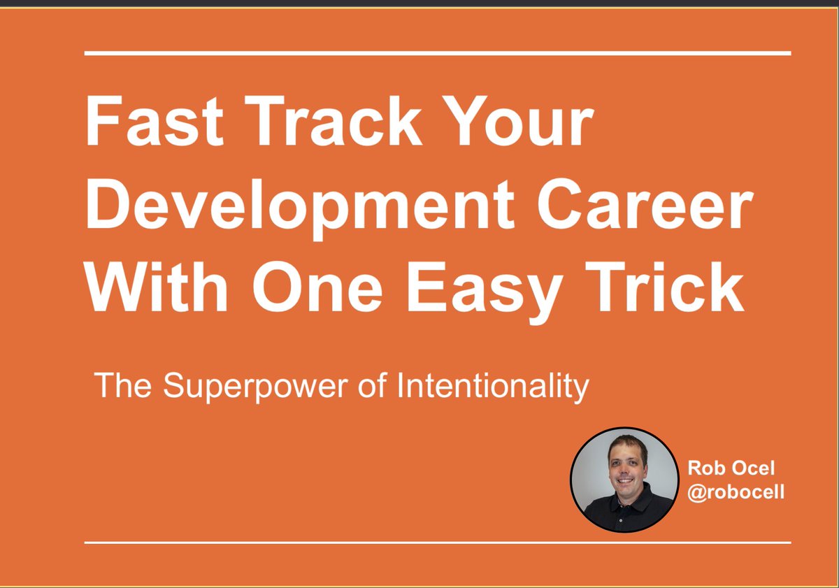 robocell's tweet image. Good morning #kcdc! Hope you had fun last night! We’ve got another great day of talks to go, and I’d be honored if you started it with me today!

At 8:30am in room 2205 we’ll be talking intentionality, software designs, and how to take that next leap in your career!

#KCDC2023