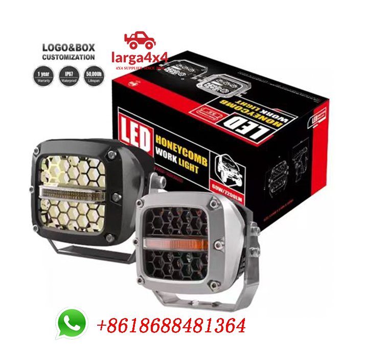 LED Driving light/ LED work light .  #LED #fjcruiser #f150 #jimny4x4 #rigid #toyotatundra #lc79 #hilux #hiluxsurf #dmax #l200 #navara #4x4 #4x4life #offroad #pickup #dodge #ram #t8 #ironman #bmper #fender #raptor #wrangler #jk #jl #rounghcountry #arb #tjm #jeep