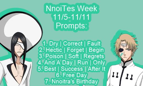 ZappsEvents's tweet photo. It's time once again to announce NnoiTes week! Like last year, it will coincide with Nnoitra's birthday! https://t.co/VDOAVxKiOi