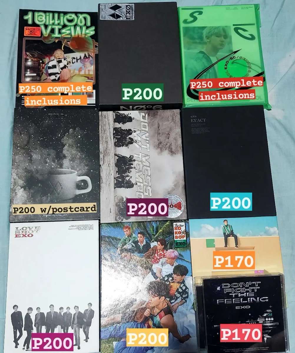 aeriyeoldan_'s tweet photo. wts lfb ph only 🇵🇭

— PRICE ON PICS
— MODE OF PAYMENT : GCASH or COD 💰
— MODE OF DELIVERY : J&amp;T / SHOPEE CHECKOUT
— 3 DAYS RESERVATION
— FOR PH ONLY

exo kyungsoo chanyeol baekhyun suho kai xiumin chen lay kpop albums photocard poster https://t.co/UTXvFcv33A