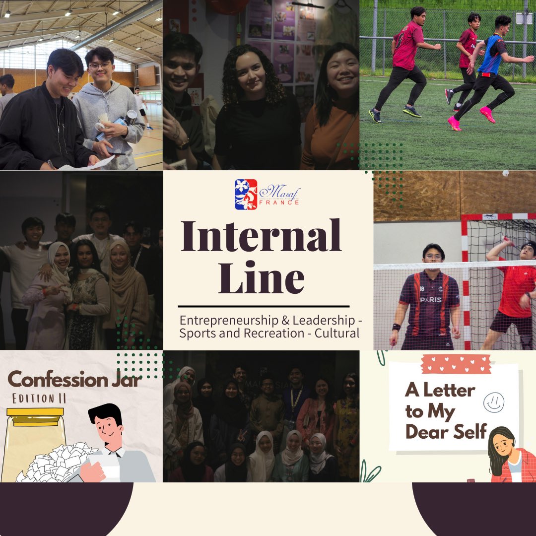 [MASAF Trombinoscope : Internal Line] The most lively line with the most physical events, we are glad to introduce the pillar of Internal Line in MASAF consisting Cultural Bureau, Sports and Recreation Bureau and Entrepreneurship & Leadership Bureau. (1/9)