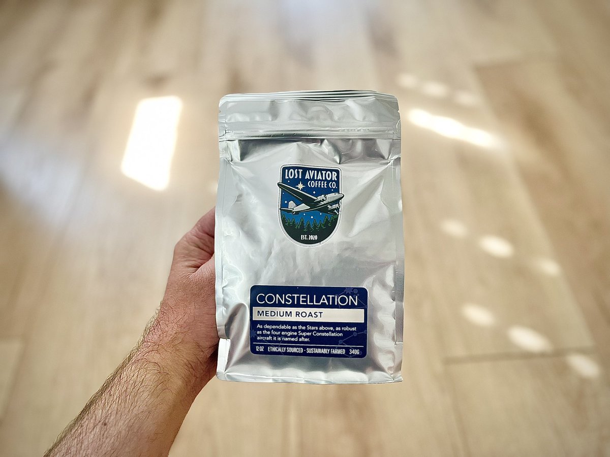 J_MacIndoe's tweet photo. Ready to elevate my morning cup of coffee with @AviatorLost. 
#AvGeek #Aviation https://t.co/hoEZdKOWfq