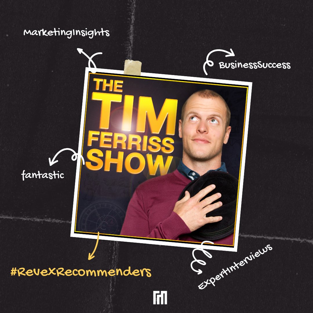 Discover Marketing Secrets from Top Performers on The Tim Ferriss Show!

#MarketingInsights #EntrepreneurshipPodcast #TimFerrissShow #MarketingStrategies #BusinessSuccess #ExpertInterviews