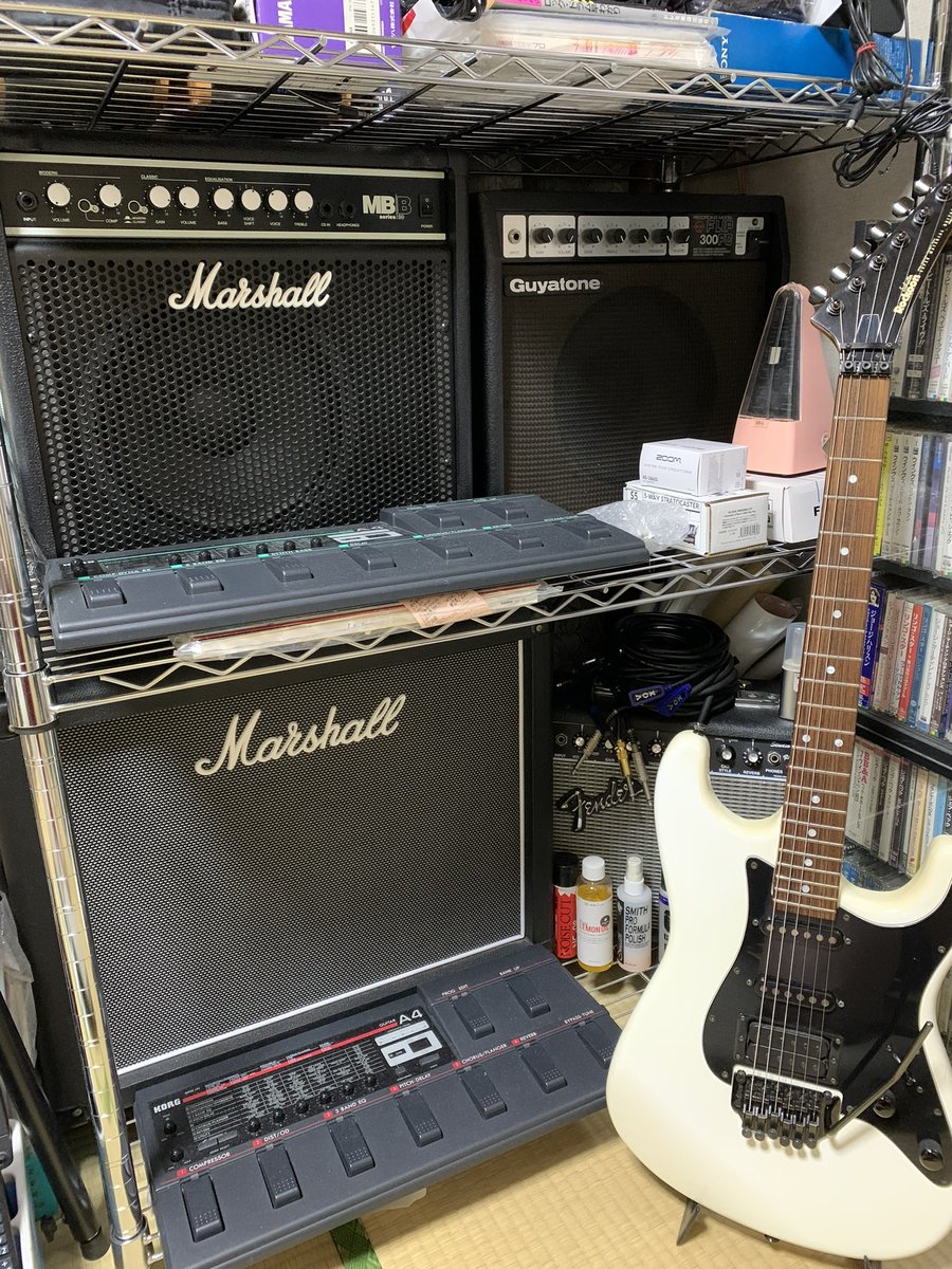 Kiechan_331's tweet photo. 🔊アンプ陣😊

🎸ギター・アンプのメインは🔊『グヤトーン FLIP GA-300FC』✨

#GuitarAmps
#BassAmps https://t.co/dr3Dbr2Eti