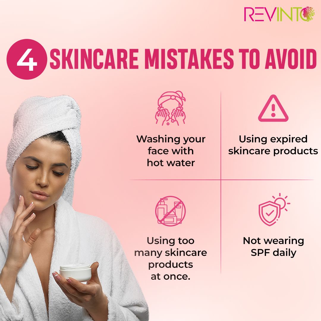 Say No to These 4 Skincare Blunders to ensure healthy and glowing skin, always!
.
.
#skincaremistakes #skincarehacks #skincaretips #weekendskincare