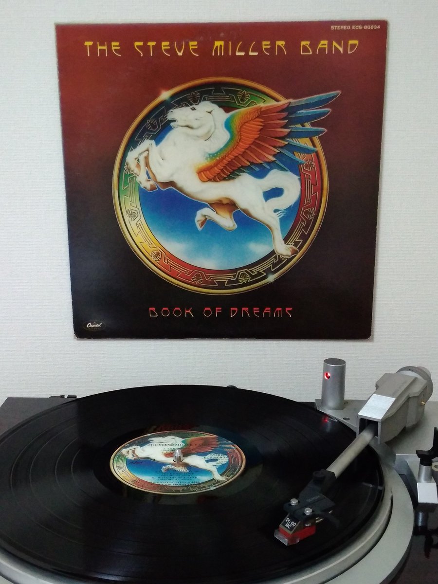 trhmnkn691's tweet photo. The Steve Miller Band - Book of Dreams (1977) 
#music #musiclovers #nowspinning #vinylrecords #アナログレコード
#vinylcommunity #vinylcollection #recordcollection
#rock #classicrock #bluesrock #progessiverock #psychedericrock
#stevemillerband https://t.co/d6Ey1SwVQy