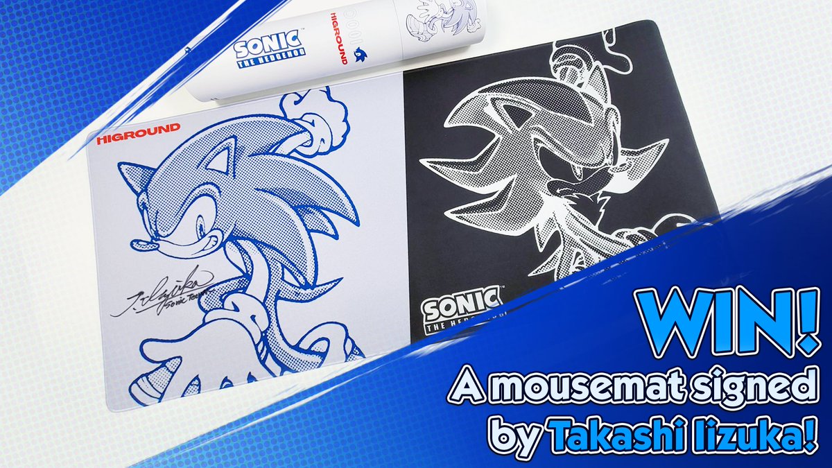 Higround x Sonic the Hedgehog Green Hill Zone Mousepad Blue/Brown