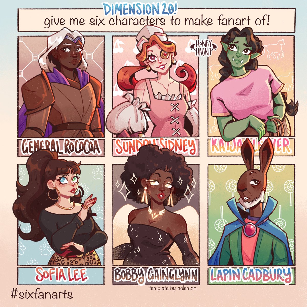 #sixfanarts dimension 20 edition! this made me wanna draw all the rocks sisters and redraw all of the seven maidens 🤔 #fantasyhigh #acrownofcandy #starstruckodyssey #theunsleepingcity #piratesofleviathan
